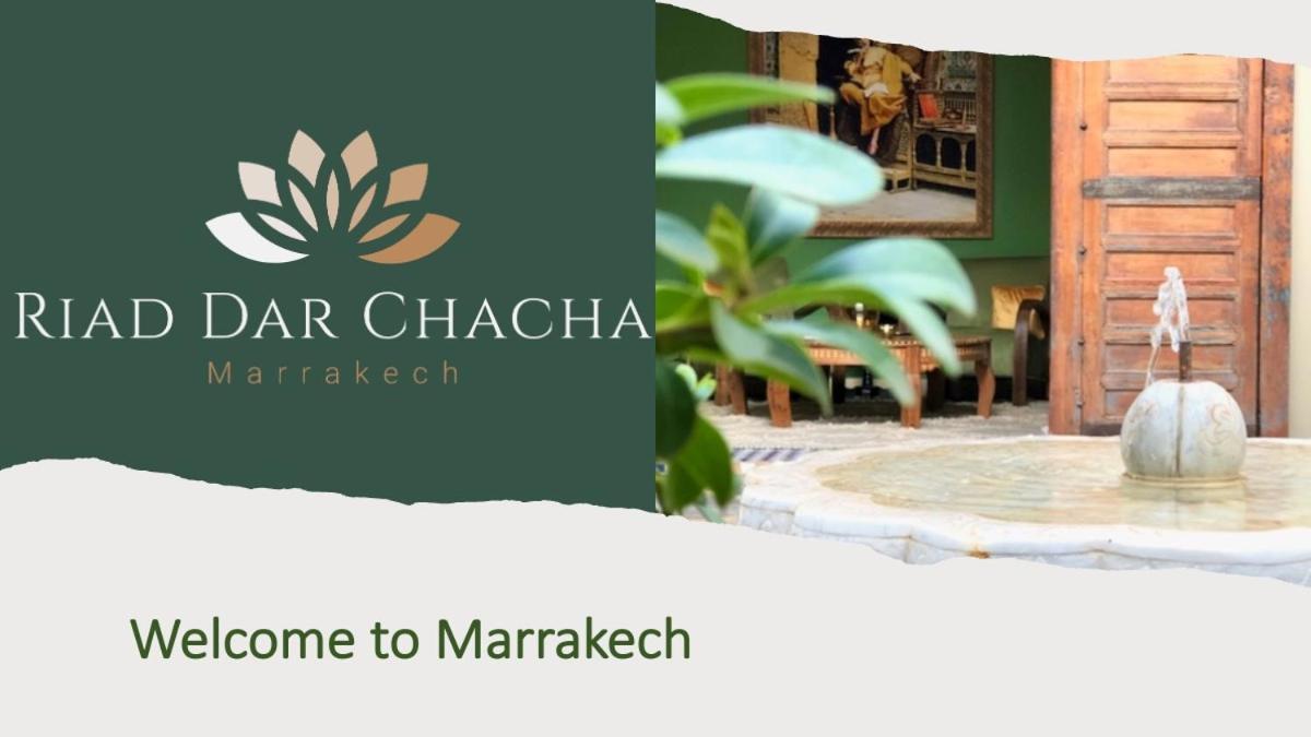 Riad Dar Chacha Марракеш Экстерьер фото